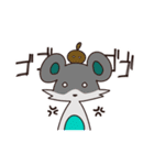 しろクマくん（個別スタンプ：15）