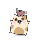 LIFE OF CHUNKUEI PIG (English) 1（個別スタンプ：28）