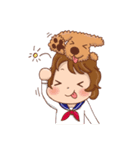 子供と犬（個別スタンプ：9）