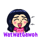 Cewek Lampung！ Wat Wat Gawoh！（個別スタンプ：19）
