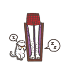 Paper Dolls sticker :happy halloween（個別スタンプ：6）