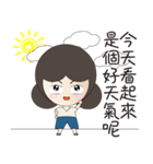 YOMMY -The weather（個別スタンプ：29）