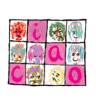 "Hello" from some ink blots（個別スタンプ：21）