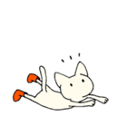 ゆるしゅーる。【ねこときのこ】（個別スタンプ：7）