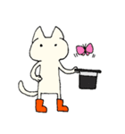 ゆるしゅーる。【ねこときのこ】（個別スタンプ：8）
