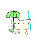 ゆるしゅーる。【ねこときのこ】（個別スタンプ：14）