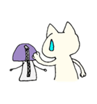 ゆるしゅーる。【ねこときのこ】（個別スタンプ：35）