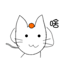 some cat with orange（個別スタンプ：2）