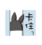 The rabbit can moving！！！（個別スタンプ：20）