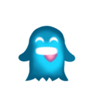 かわいいHeart-Glowing Ghost 2（アニメ）（個別スタンプ：4）