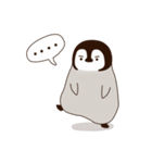 眉ペンギン クンク（個別スタンプ：38）