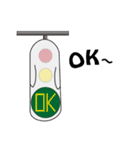 The traffic lights Say something.（個別スタンプ：20）