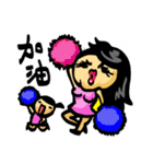 Crazy Mom with 3 Kids（個別スタンプ：35）