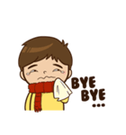 Red Scarf Boy（個別スタンプ：19）