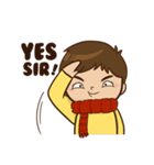 Red Scarf Boy（個別スタンプ：31）