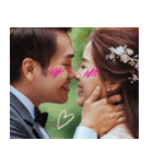 Kuoyi ＆ Elaine's Wedding Stickers（個別スタンプ：10）