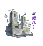 墓石スタンプ（個別スタンプ：11）