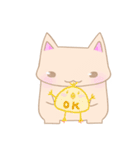 めたねこ（個別スタンプ：7）