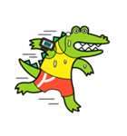 Anxious Crocodile（個別スタンプ：1）