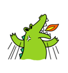 Anxious Crocodile（個別スタンプ：2）