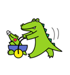 Anxious Crocodile（個別スタンプ：5）