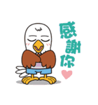 Happy Eagle（個別スタンプ：21）