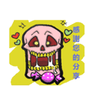 FUNNY MONSTER'S WORLD:HAPPY HALLOWEEN（個別スタンプ：4）