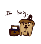 couch potato :fluffy family（個別スタンプ：10）