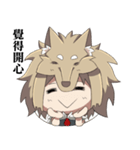 The Wolf child and his head ornament（個別スタンプ：25）