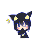 Black Cat Miyo（個別スタンプ：8）