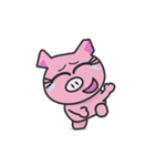 Piggy's Daily Emotions（個別スタンプ：3）