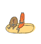 potato egg（個別スタンプ：7）