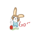 Dumbfounded rabbit（個別スタンプ：5）