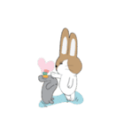 Dumbfounded rabbit（個別スタンプ：10）