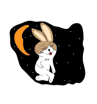 Dumbfounded rabbit（個別スタンプ：16）