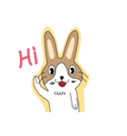 Dumbfounded rabbit（個別スタンプ：20）