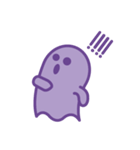 purple ghost.（個別スタンプ：2）