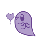 purple ghost.（個別スタンプ：3）