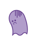 purple ghost.（個別スタンプ：12）