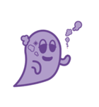 purple ghost.（個別スタンプ：14）