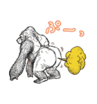 ゴリラです。7（個別スタンプ：7）