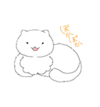 ねこのフカフカさんスタンプ（個別スタンプ：5）