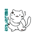 ねこのフカフカさんスタンプ（個別スタンプ：11）