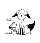 Foxie, Bunnie ＆ Birdie（個別スタンプ：14）
