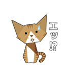折り紙ネコ (茶トラ猫)（個別スタンプ：8）