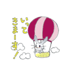 うさぎのポポちゃん（個別スタンプ：3）