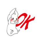 うさぎのあなた2（個別スタンプ：1）
