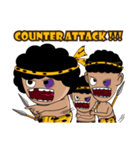 3 Junglesketeers（個別スタンプ：38）