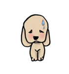 Lovely and funny dogs Sticker2（個別スタンプ：7）
