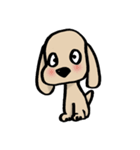 Lovely and funny dogs Sticker2（個別スタンプ：10）